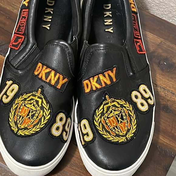 Dkny Shoes - DKNY Limited Edition Braylee Black Leather
1989 Patchwork Academy Sneakers Sz 7